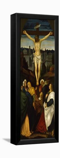 Crucifixion-Gerolamo Giovenone-Framed Premier Image Canvas