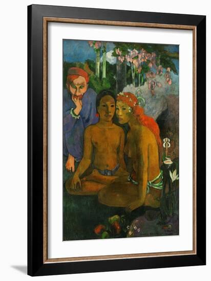 Cruel Tales "Exotic Saying" 1902-Paul Gauguin-Framed Giclee Print
