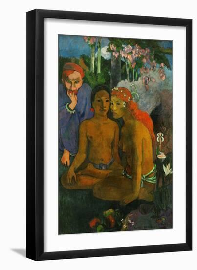 Cruel Tales "Exotic Saying" 1902-Paul Gauguin-Framed Giclee Print