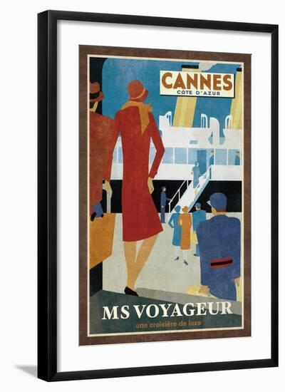 Cruise Cannes-Collection Caprice-Framed Art Print