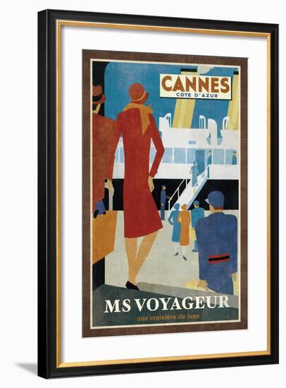 Cruise Cannes-Collection Caprice-Framed Art Print