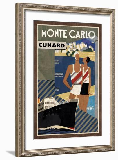 Cruise Monte Carlo-Collection Caprice-Framed Art Print