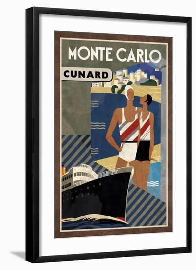 Cruise Monte Carlo-Collection Caprice-Framed Art Print