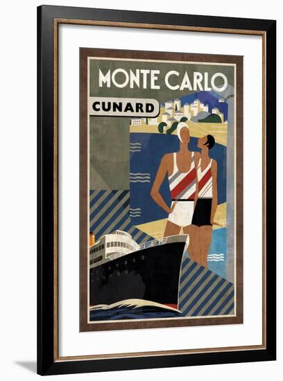 Cruise Monte Carlo-Collection Caprice-Framed Art Print