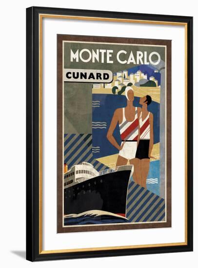 Cruise Monte Carlo-Collection Caprice-Framed Art Print