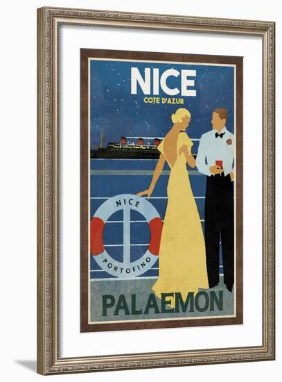Cruise Nice-Collection Caprice-Framed Art Print