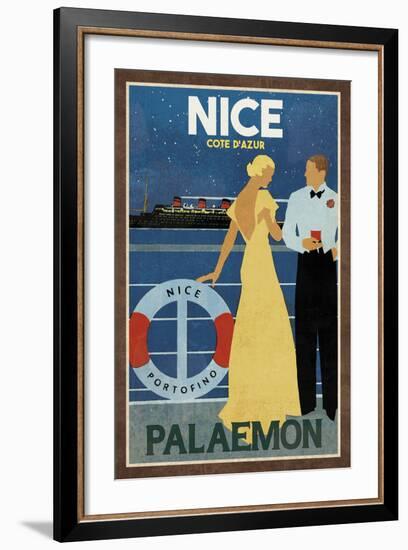 Cruise Nice-Collection Caprice-Framed Art Print