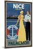 Cruise Nice-Collection Caprice-Mounted Art Print