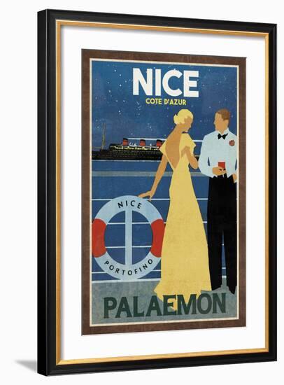 Cruise Nice-Collection Caprice-Framed Art Print