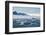 Cruise ship behind icebergs, Brown Bluff, Tabarin Peninsula, Antarctica, Polar Regions-Michael Runkel-Framed Photographic Print