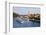 Cruise Ship Passing on the River Danube, Passau, Bavaria, Germany, Europe-Michael Runkel-Framed Photographic Print