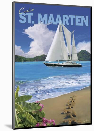Cruise St. Maarten-Kem Mcnair-Mounted Art Print