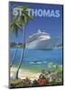 Cruise St. Thomas-Kem Mcnair-Mounted Art Print