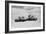 Cruiser and Sherman?, 1943 (B/W Photo)-null-Framed Giclee Print