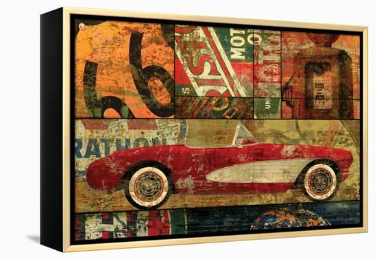 Cruisin on 66 I-Eric Yang-Framed Stretched Canvas