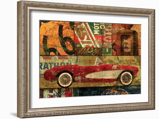 Cruisin on 66 I-Eric Yang-Framed Art Print