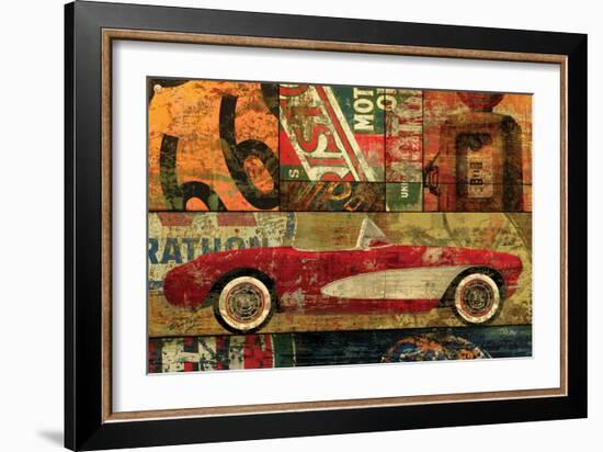 Cruisin on 66 I-Eric Yang-Framed Art Print