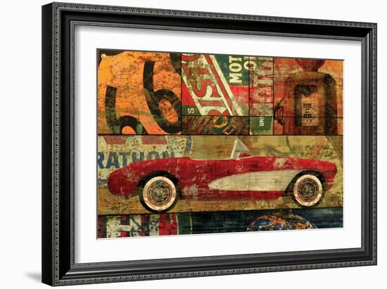 Cruisin on 66 I-Eric Yang-Framed Art Print