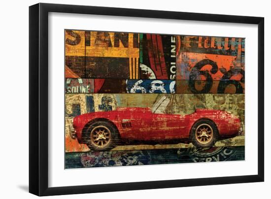 Cruisin on 66 II-Eric Yang-Framed Art Print