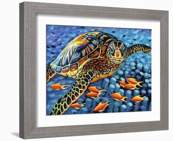 Cruising Along I-Carolee Vitaletti-Framed Art Print