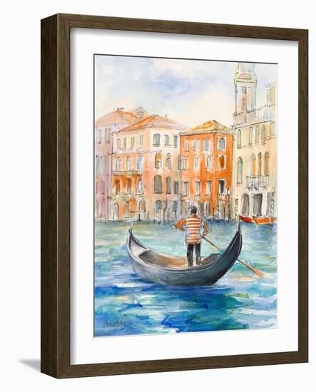 Cruising on the Grand-Lanie Loreth-Framed Art Print