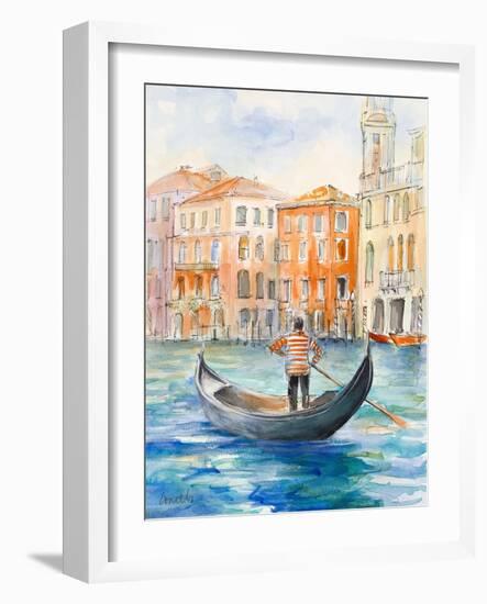 Cruising on the Grand-Lanie Loreth-Framed Art Print