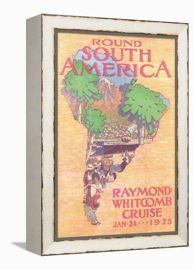 Cruising Round South America-null-Framed Stretched Canvas