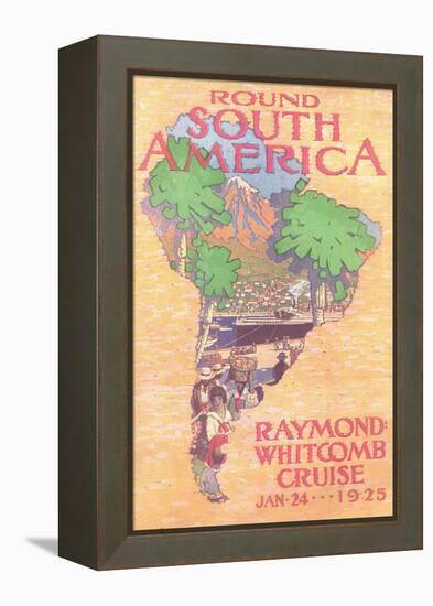 Cruising Round South America-null-Framed Stretched Canvas