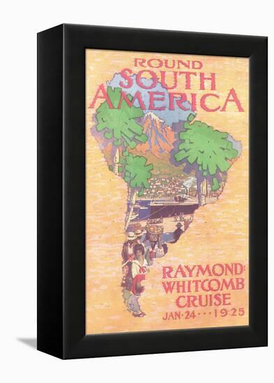 Cruising Round South America-null-Framed Stretched Canvas