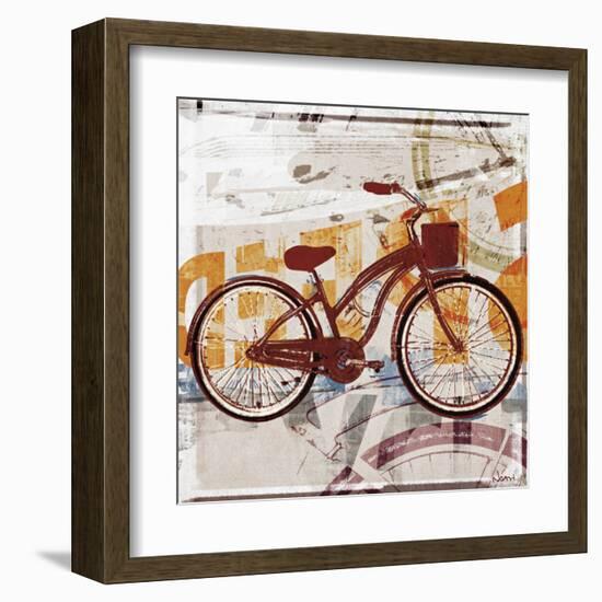 Cruising-Noah Li-Leger-Framed Art Print