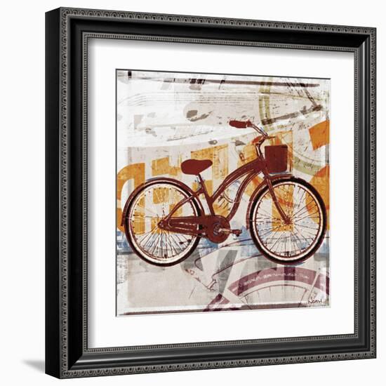 Cruising-Noah Li-Leger-Framed Art Print