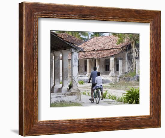 Crumbling Colonial Villas on Ibo Island, Part of the Quirimbas Archipelago, Mozambique-Julian Love-Framed Photographic Print