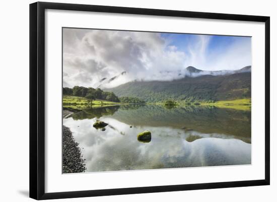 Crummock Water, Lake District National Park, Cumbria, England, United Kingdom, Europe-Markus Lange-Framed Photographic Print