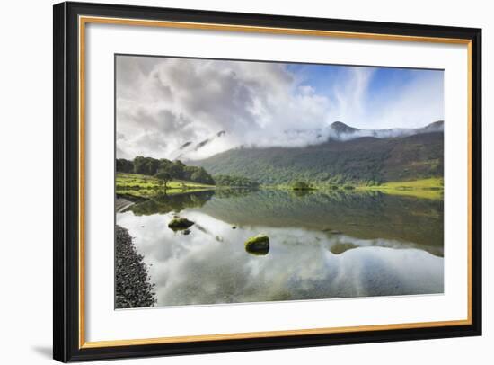 Crummock Water, Lake District National Park, Cumbria, England, United Kingdom, Europe-Markus Lange-Framed Photographic Print