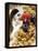 Crunchy Muesli with Berries and Milk-null-Framed Premier Image Canvas