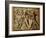 Crusader and Moor in Combat, Mosaic, 12th century Romanesque-null-Framed Photographic Print