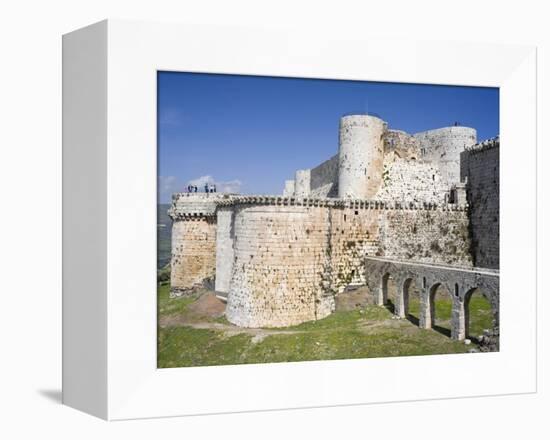 Crusader Castle Krak Des Chevaliers, Syria-Ivan Vdovin-Framed Premier Image Canvas