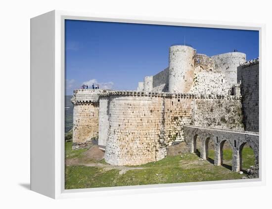 Crusader Castle Krak Des Chevaliers, Syria-Ivan Vdovin-Framed Premier Image Canvas
