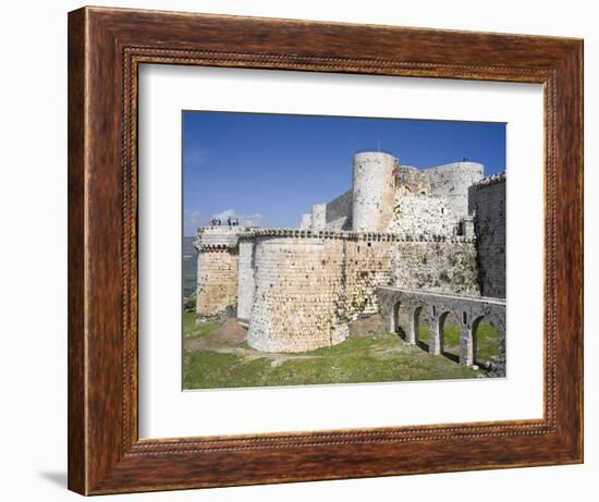 Crusader Castle Krak Des Chevaliers, Syria-Ivan Vdovin-Framed Photographic Print