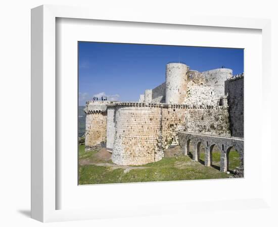 Crusader Castle Krak Des Chevaliers, Syria-Ivan Vdovin-Framed Photographic Print