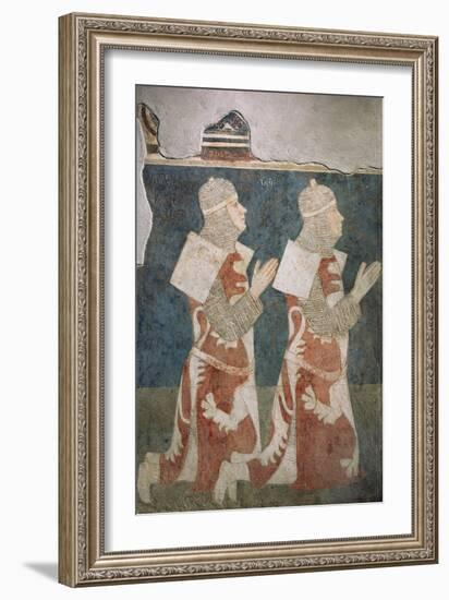 Crusader Knights-Montano D'arezzo-Framed Giclee Print