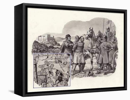 Crusaders in Turkey in the 11th Century-Pat Nicolle-Framed Premier Image Canvas