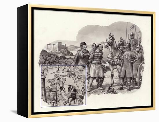 Crusaders in Turkey in the 11th Century-Pat Nicolle-Framed Premier Image Canvas