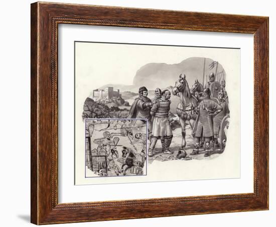 Crusaders in Turkey in the 11th Century-Pat Nicolle-Framed Giclee Print