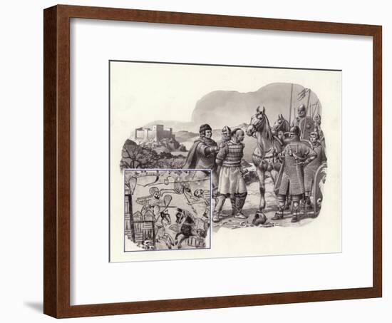 Crusaders in Turkey in the 11th Century-Pat Nicolle-Framed Giclee Print