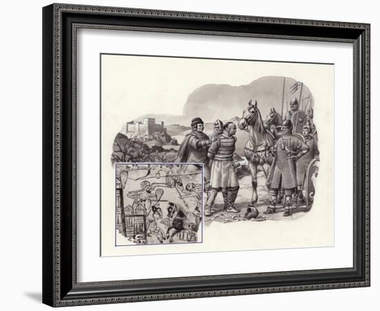 Crusaders in Turkey in the 11th Century-Pat Nicolle-Framed Giclee Print