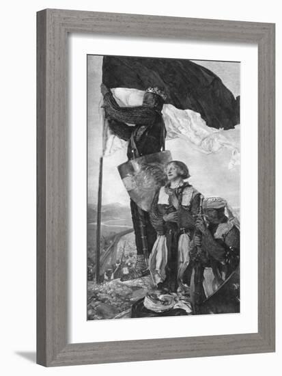Crusaders Sighting Jerusalem, 1901-Edwin Austin Abbey-Framed Giclee Print