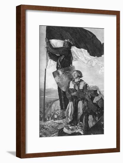 Crusaders Sighting Jerusalem, 1901-Edwin Austin Abbey-Framed Giclee Print