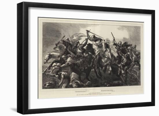Crusaders-Sir John Gilbert-Framed Giclee Print