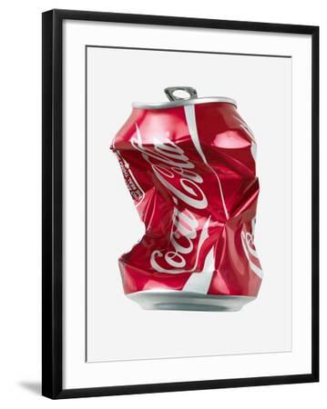 Crushed Coca Cola Can Cut Out Photographic Print Mark Sykes Art Com